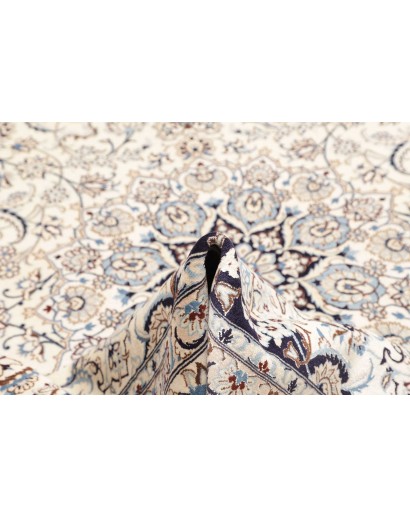 Tappeto Nain 9La Persia bianco grigio 253x367