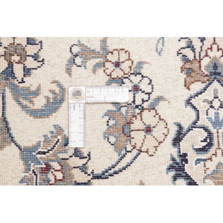 Tappeto Nain 9La Persia bianco grigio 253x367
