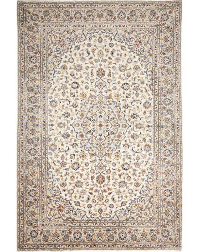 Tappeto Kashan Persia bianco 200x303