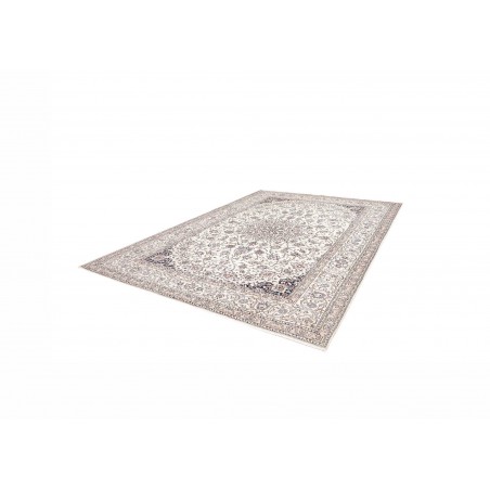 Tappeto Nain 9La Persia bianco azzurro 260x360