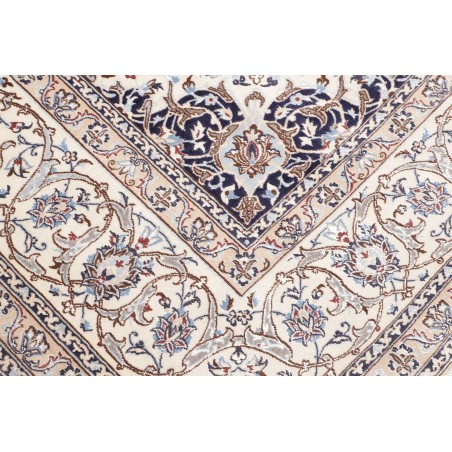 Tappeto Nain 9La Persia bianco azzurro 260x360