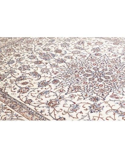 Tappeto Nain 9La Persia bianco azzurro 260x360