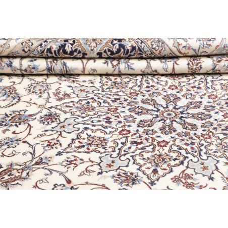 Tappeto Nain 9La Persia bianco azzurro 260x360