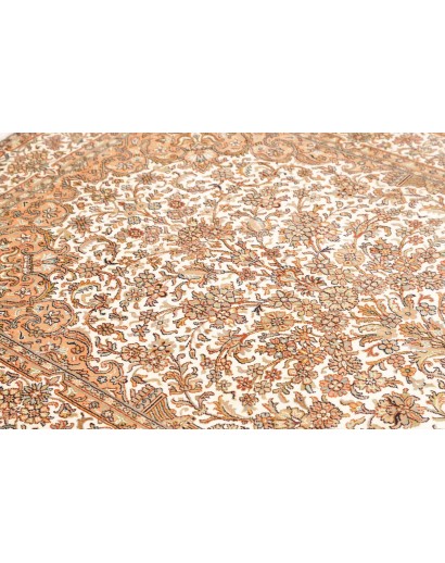 Tappeto Kashmir India giallo verde 125x192