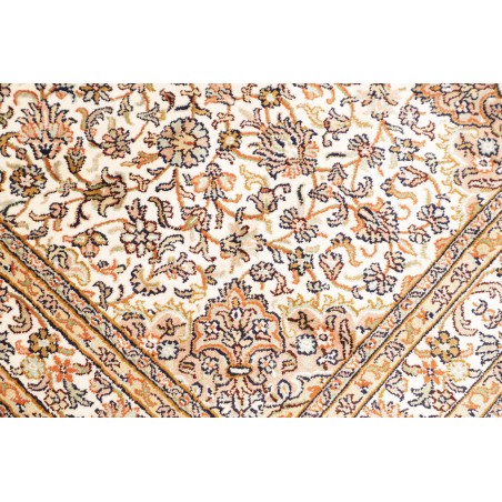 Tappeto Kashmir India giallo verde 78x272