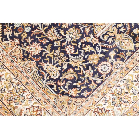 Tappeto Kashmir India giallo grigio 121x190