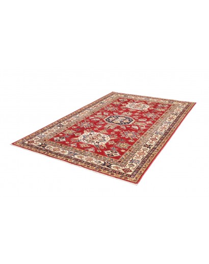 Tappeto Kazak Fine Pakistan giallo grigio 170x243