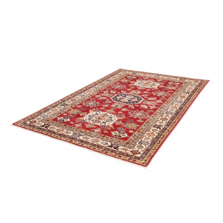 Tappeto Kazak Fine Pakistan giallo grigio 170x243