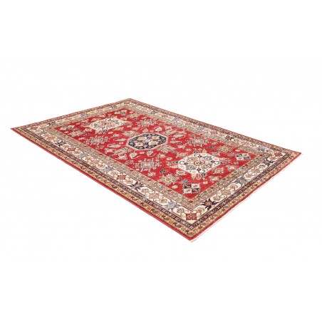 Tappeto Kazak Fine Pakistan giallo grigio 170x243