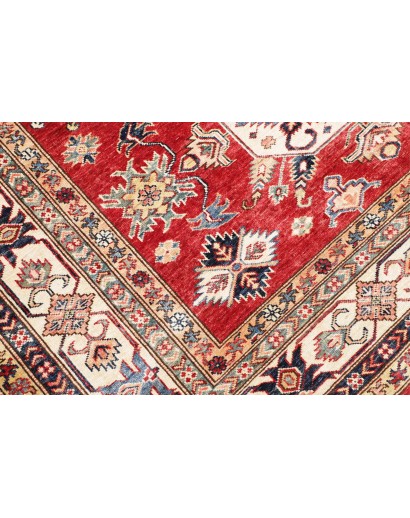 Tappeto Kazak Fine Pakistan giallo grigio 170x243