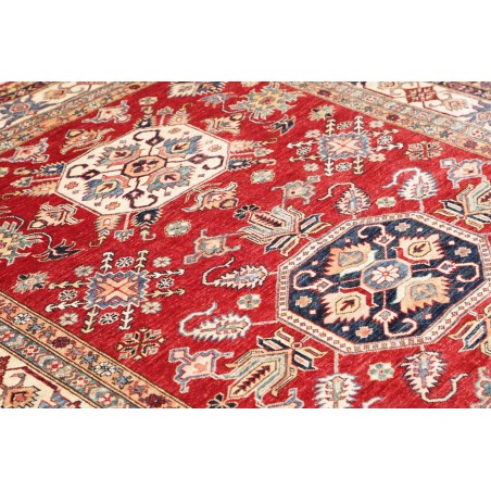 Tappeto Kazak Fine Pakistan giallo grigio 170x243