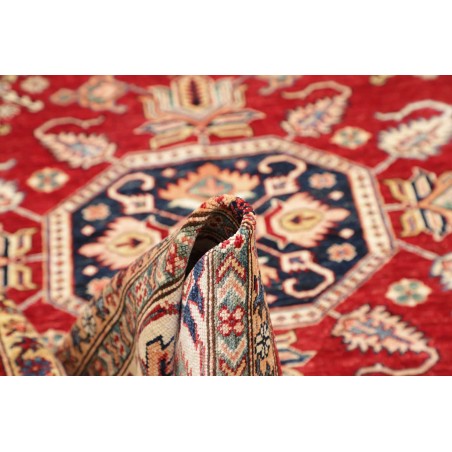 Tappeto Kazak Fine Pakistan giallo grigio 170x243