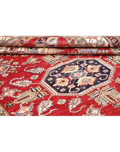Tappeto Kazak Fine Pakistan giallo grigio 170x243