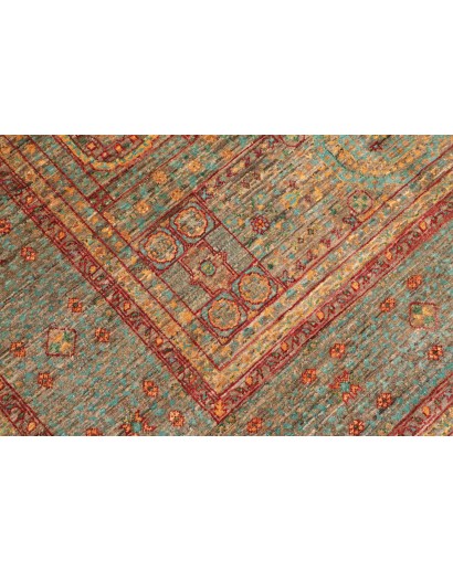Tappeto Mamlouk Pakistan bianco marrone 153x207