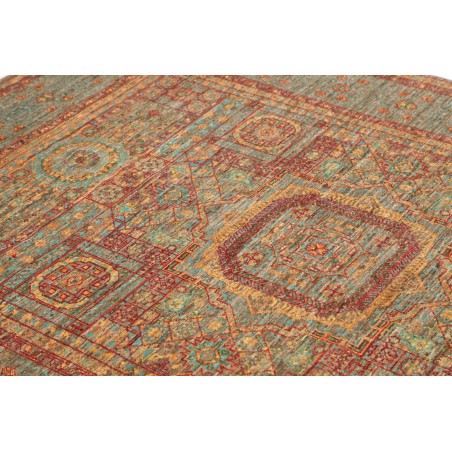 Tappeto Mamlouk Pakistan bianco marrone 153x207
