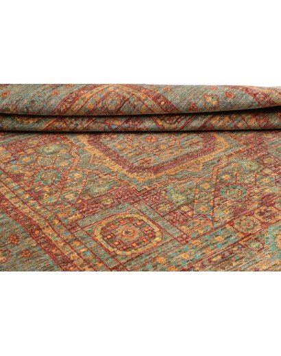 Tappeto Mamlouk Pakistan bianco marrone 153x207