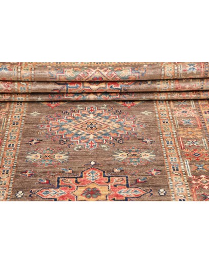 Tappeto Kazak Fine Pakistan marrone 85x257