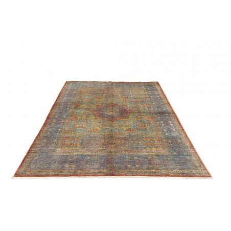 Tappeto Mamlouk Pakistan bianco marrone 178x252