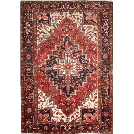Tappeto Gorawan Persia marrone rosso 212x305