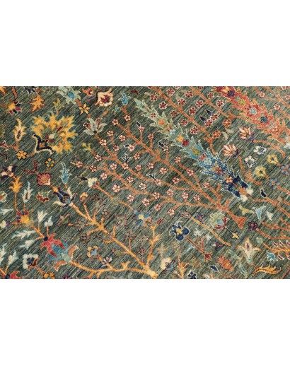 Tappeto Shahi Fine Pakistan bianco marrone 279x381