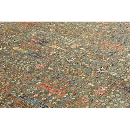 Tappeto Shahi Fine Pakistan bianco marrone 279x381