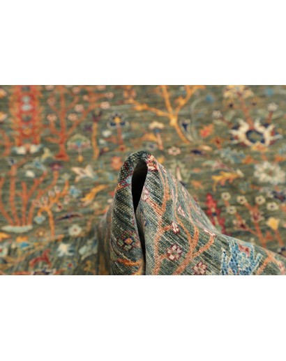 Tappeto Shahi Fine Pakistan bianco marrone 279x381