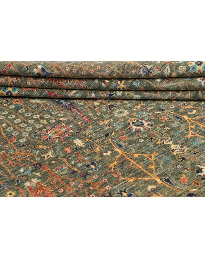 Tappeto Shahi Fine Pakistan bianco marrone 279x381