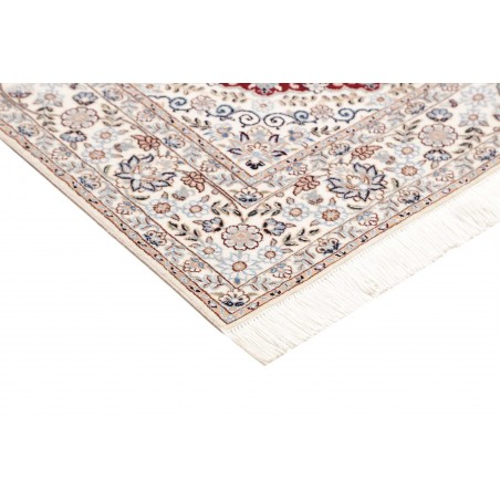 Tappeto Nain 6La Persia bianco marrone 118x168