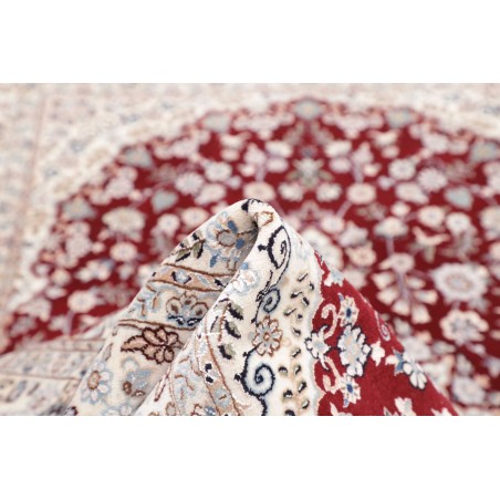 Tappeto Nain 6La Persia bianco marrone 118x168