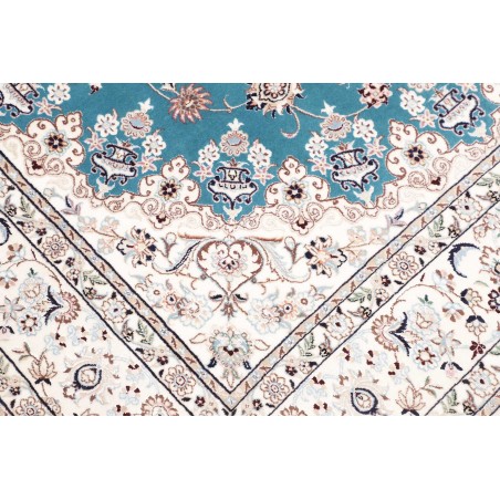 Tappeto Nain 6La Persia blu 134x216