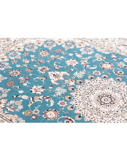Tappeto Nain 6La Persia blu 134x216