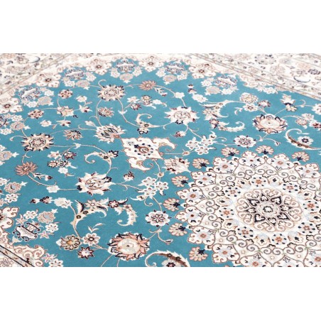 Tappeto Nain 6La Persia blu 134x216