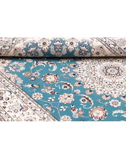 Tappeto Nain 6La Persia blu 134x216