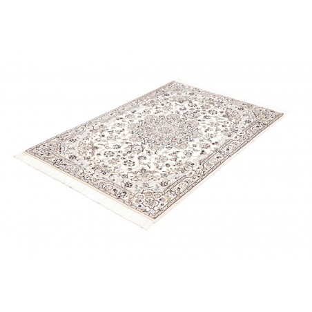 Tappeto Nain 9La Persia bianco grigio 104x153