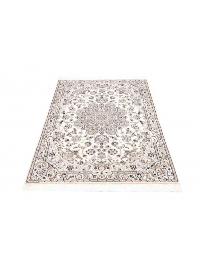Tappeto Nain 9La Persia bianco grigio 104x153