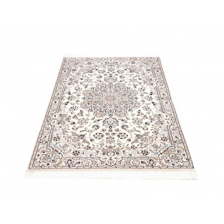 Tappeto Nain 9La Persia bianco grigio 104x153