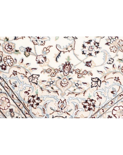 Tappeto Nain 9La Persia bianco grigio 104x153