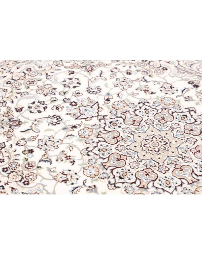 Tappeto Nain 9La Persia bianco grigio 104x153
