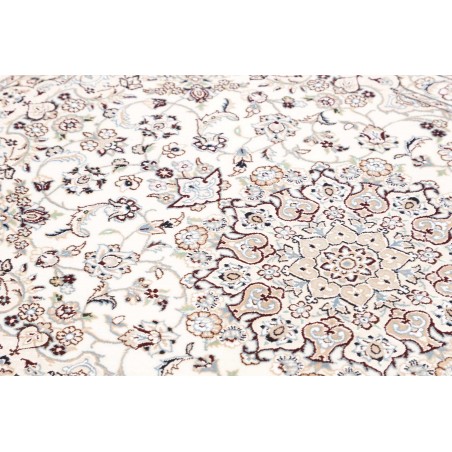 Tappeto Nain 9La Persia bianco grigio 104x153