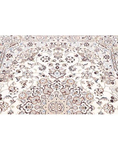 Tappeto Nain 9La Persia bianco grigio 104x153