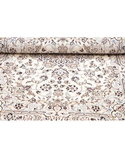 Tappeto Nain 9La Persia bianco grigio 104x153