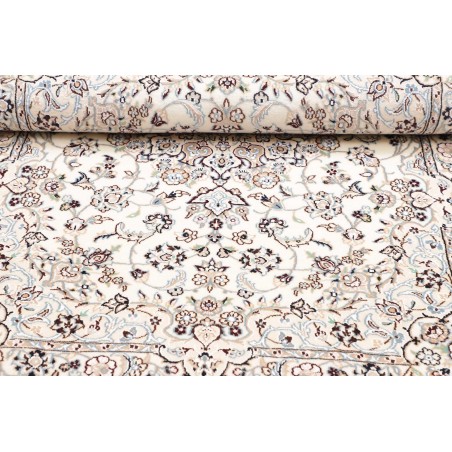 Tappeto Nain 9La Persia bianco grigio 104x153