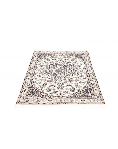 Tappeto Nain 9La Persia bianco grigio 102x146