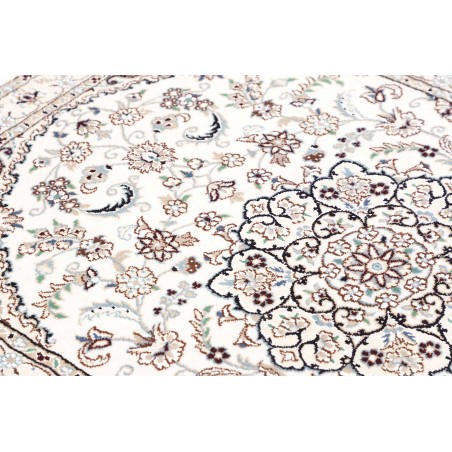 Tappeto Nain 9La Persia bianco grigio 102x146