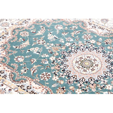 Tappeto Nain 6La Persia azzurro grigio 127x181