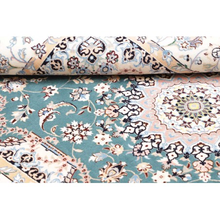 Tappeto Nain 6La Persia azzurro grigio 127x181