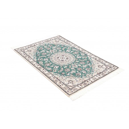 Tappeto Nain 9La Persia azzurro grigio 80x122