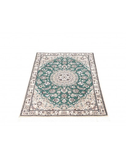 Tappeto Nain 9La Persia azzurro grigio 80x122