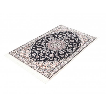 Tappeto Nain 9La Persia bianco grigio 81x120