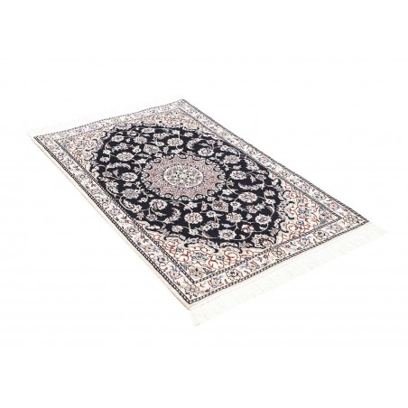Tappeto Nain 9La Persia bianco grigio 81x120